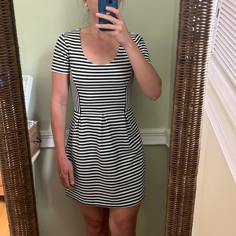 Jcrew Stripe Dress